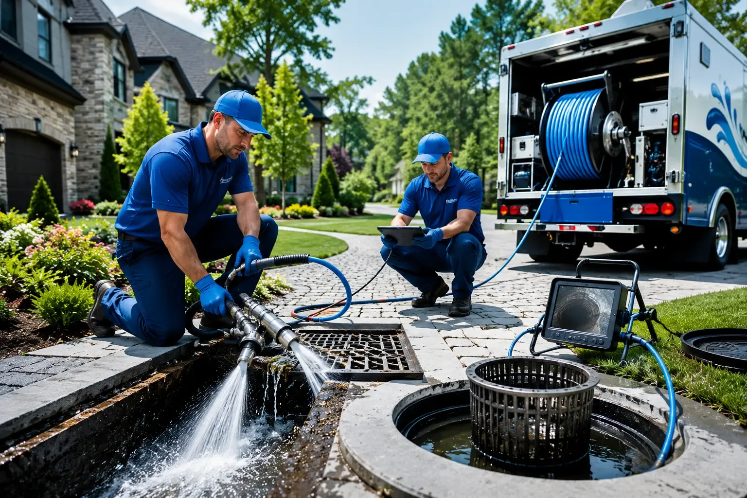 Local outdoor drain cleaning professionals in Avoca, IA